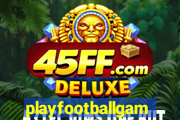 playfootballgames
